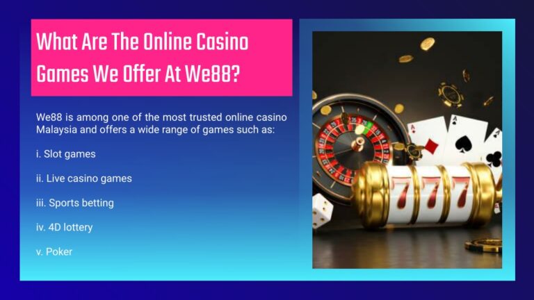 Online Game Entertainment Experience on WE88
